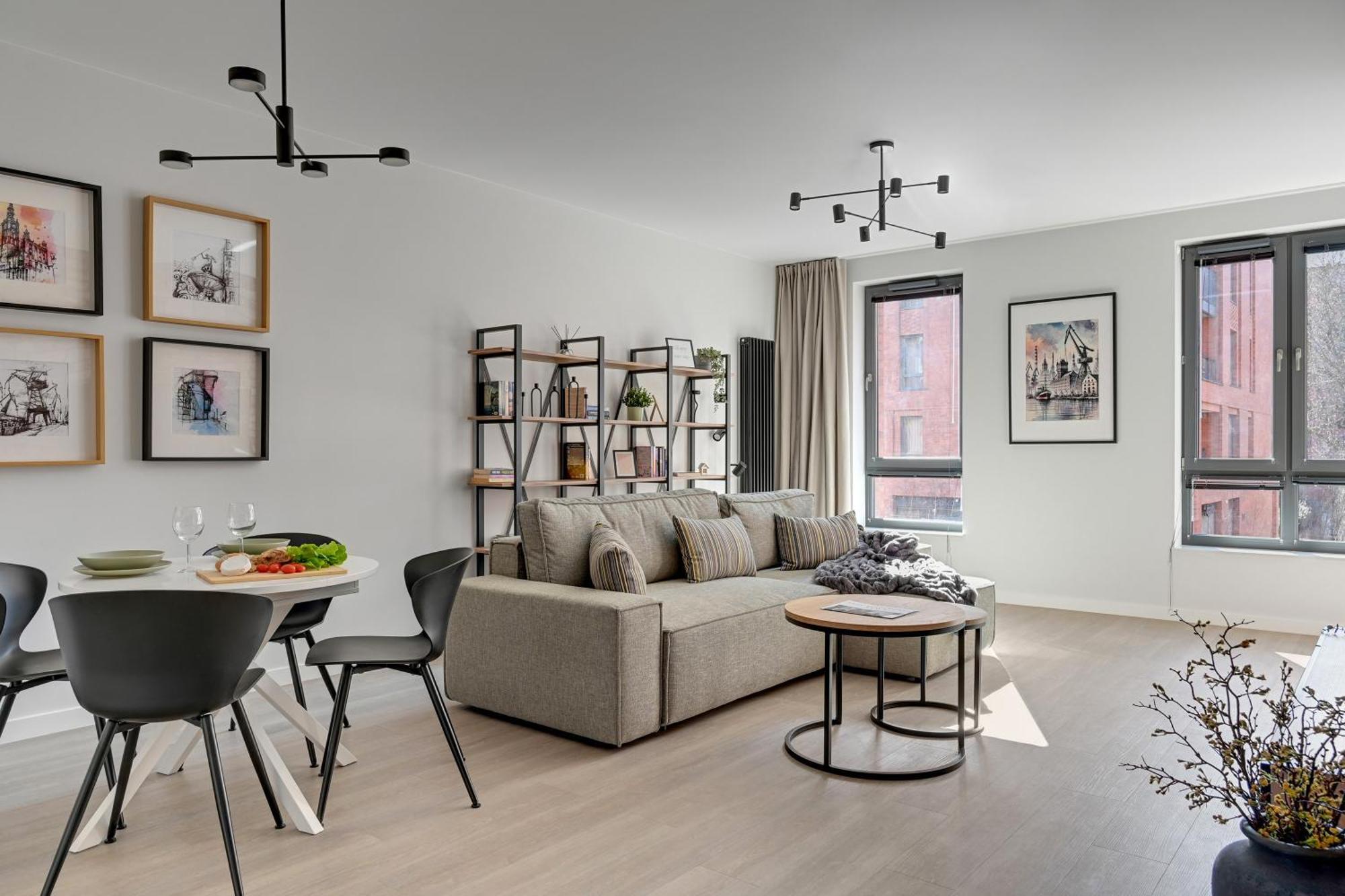 Scala 60H City Center Premium Apartments With Parking By Lion Apartments Gdansk Luaran gambar
