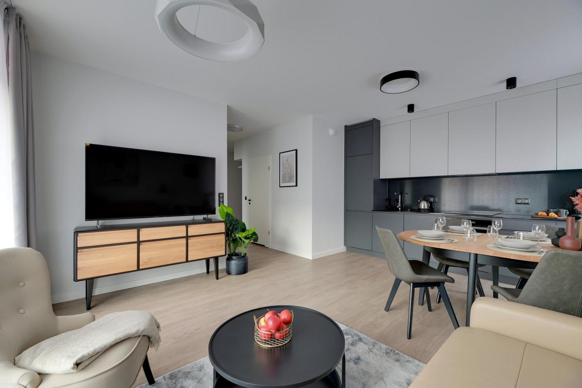 Scala 60H City Center Premium Apartments With Parking By Lion Apartments Gdansk Luaran gambar